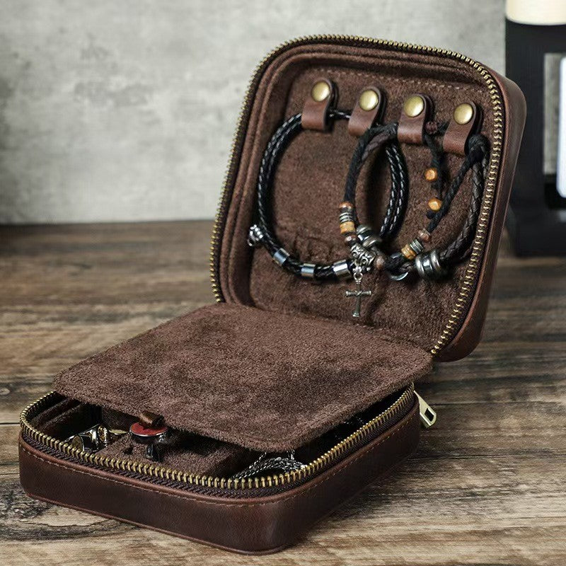 Square Travel Jewelry Case