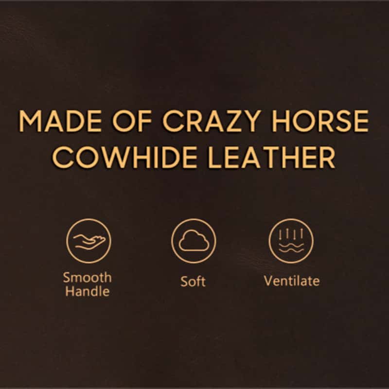 VCD-E exquisite handcrafted retro fashion dual teeth zipper 1-slot cowhide leather watch travel case is made of finest cowhide leather: smooth handle, soft, ventilate.