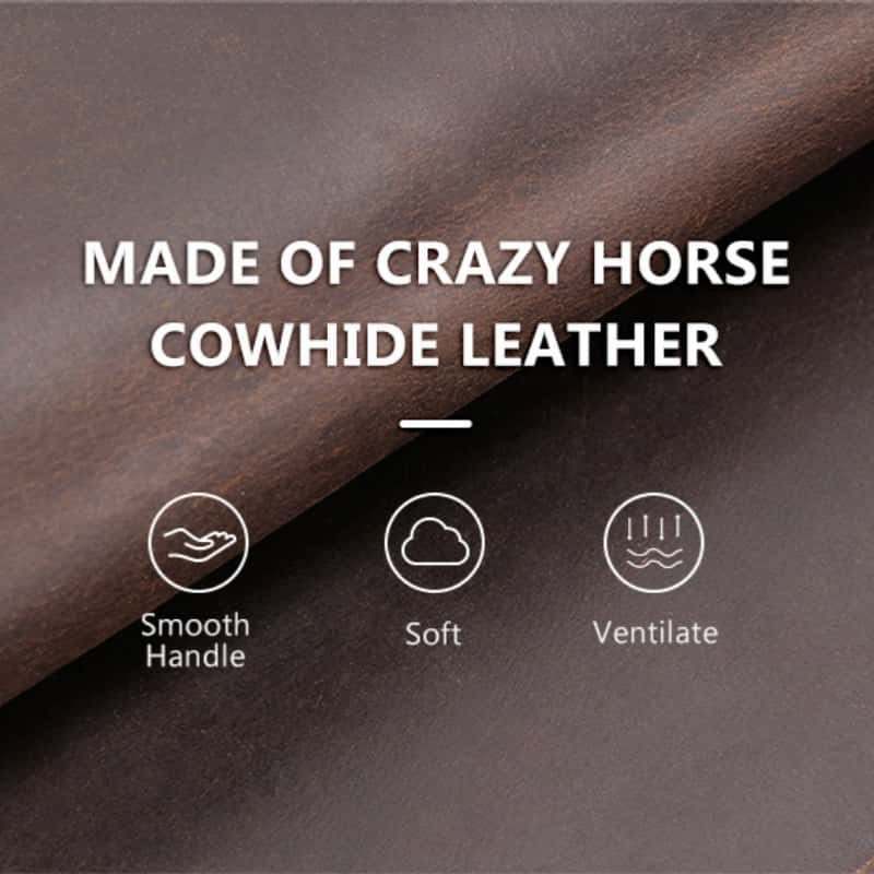 VCD-E handcrafted retro fashion snap buttons 3-slot cowhide watch roll is made of premium cowhide leather, exudes superior craftsmanship, offering a perfect balance of sophistication and utility.