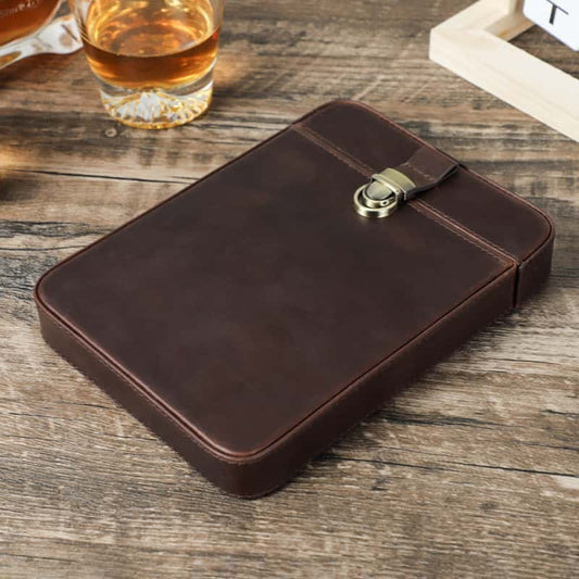 Portable 6-Slot Cigar Case