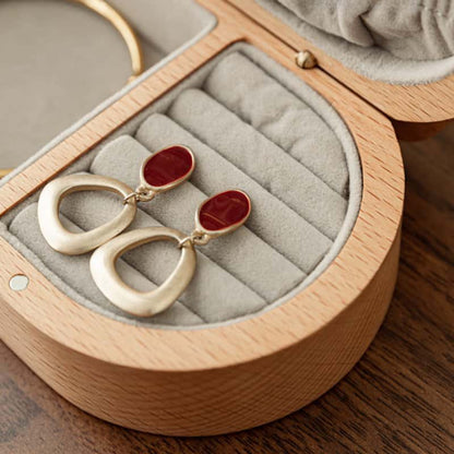 Portable Travel Jewelry Case & Ring Holder