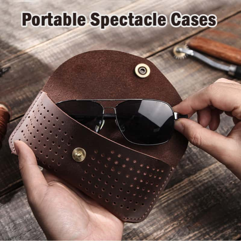 Portable Single Pair Glasses Case